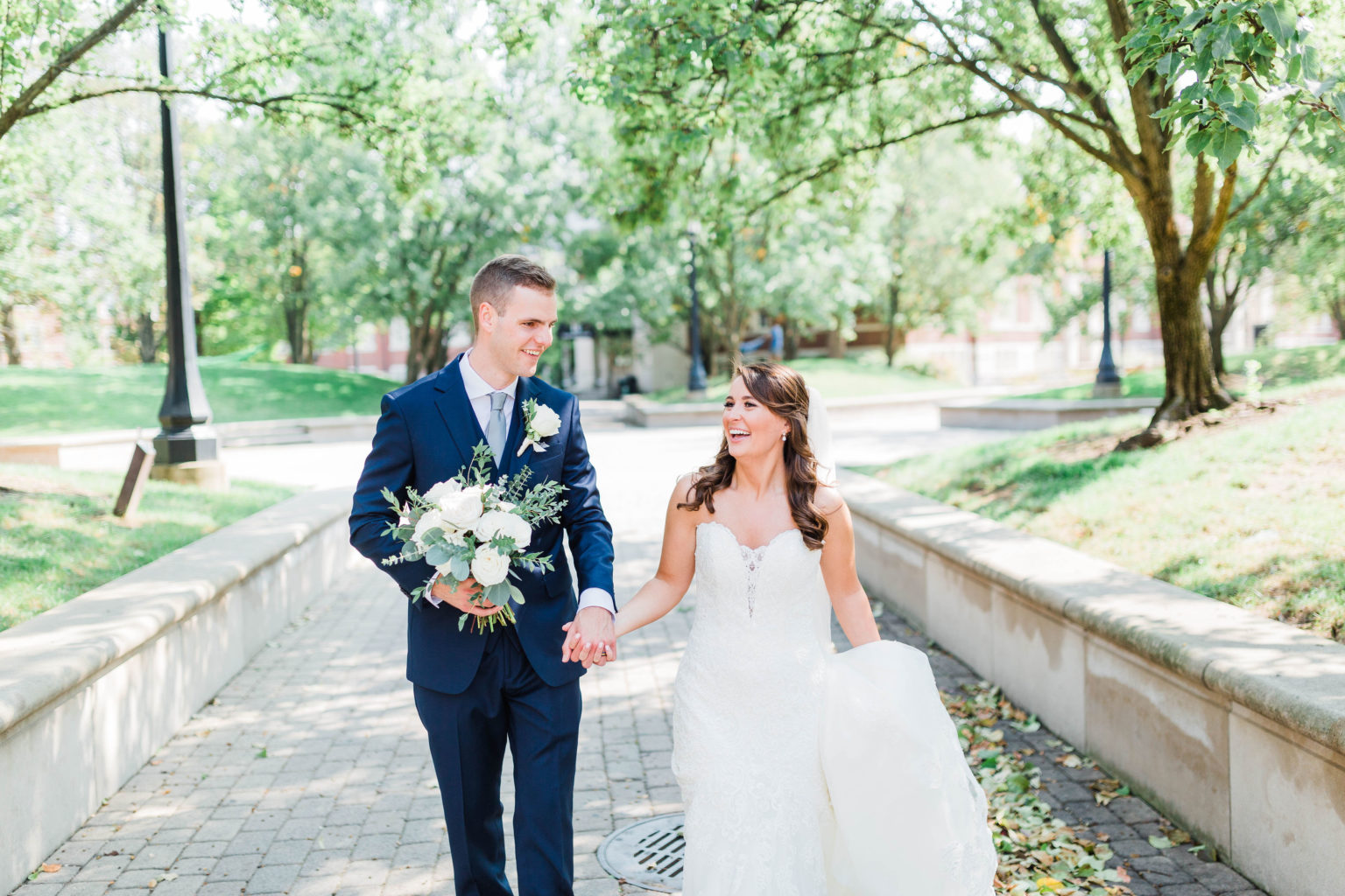 Charlie & Stephanie's Romantic Summer Purdue Wedding